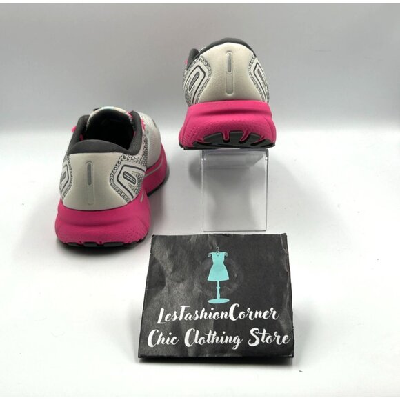 Brooks Ghost 14 Women's Oyster/Yucca/Pink Running Shoes Sneakers Size 9.5 3219 - Picture 5 of 16